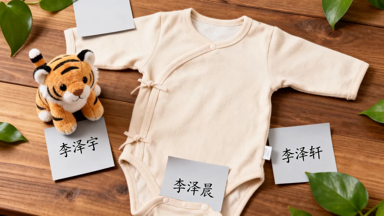 虎宝宝起名李泽什么好听?李泽后面配什么字最佳 虎宝宝起名李泽什么好听?李泽后面配什么字最佳