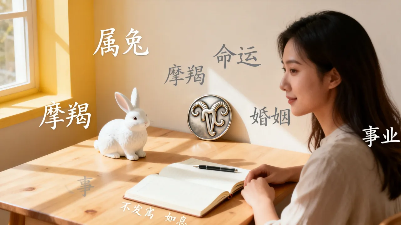 属兔摩羯女命运怎么样,属兔摩羯女一生运势婚姻事业如何 属兔摩羯女命运怎么样,属兔摩羯女一生运势婚姻事业如何