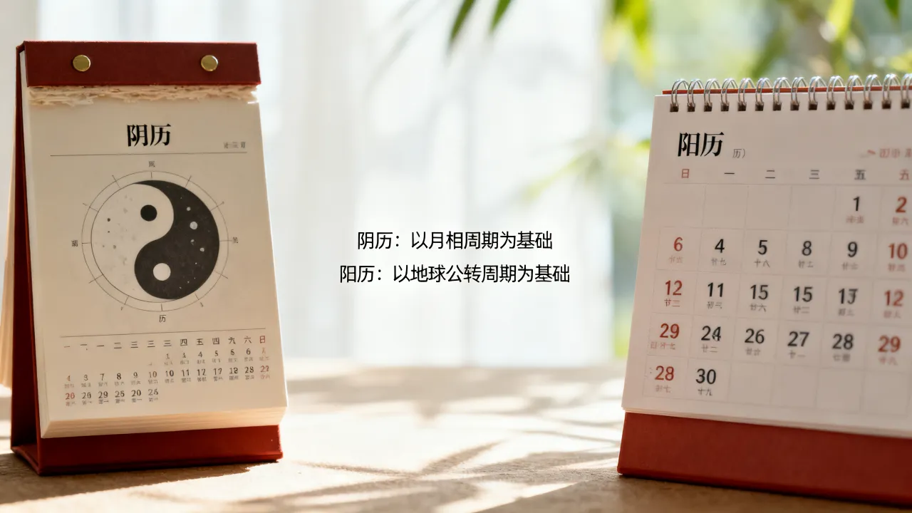 阴历阳历的不同在哪里,阴历阳历哪个更准确 阴历阳历的不同在哪里,阴历阳历哪个更准确