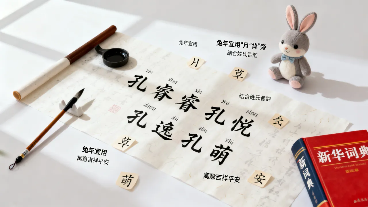 孔姓宝宝怎么起名兔年,2024年属兔男孩女孩最佳取名技巧? 孔姓宝宝怎么起名兔年,2024年属兔男孩女孩最佳取名技巧?