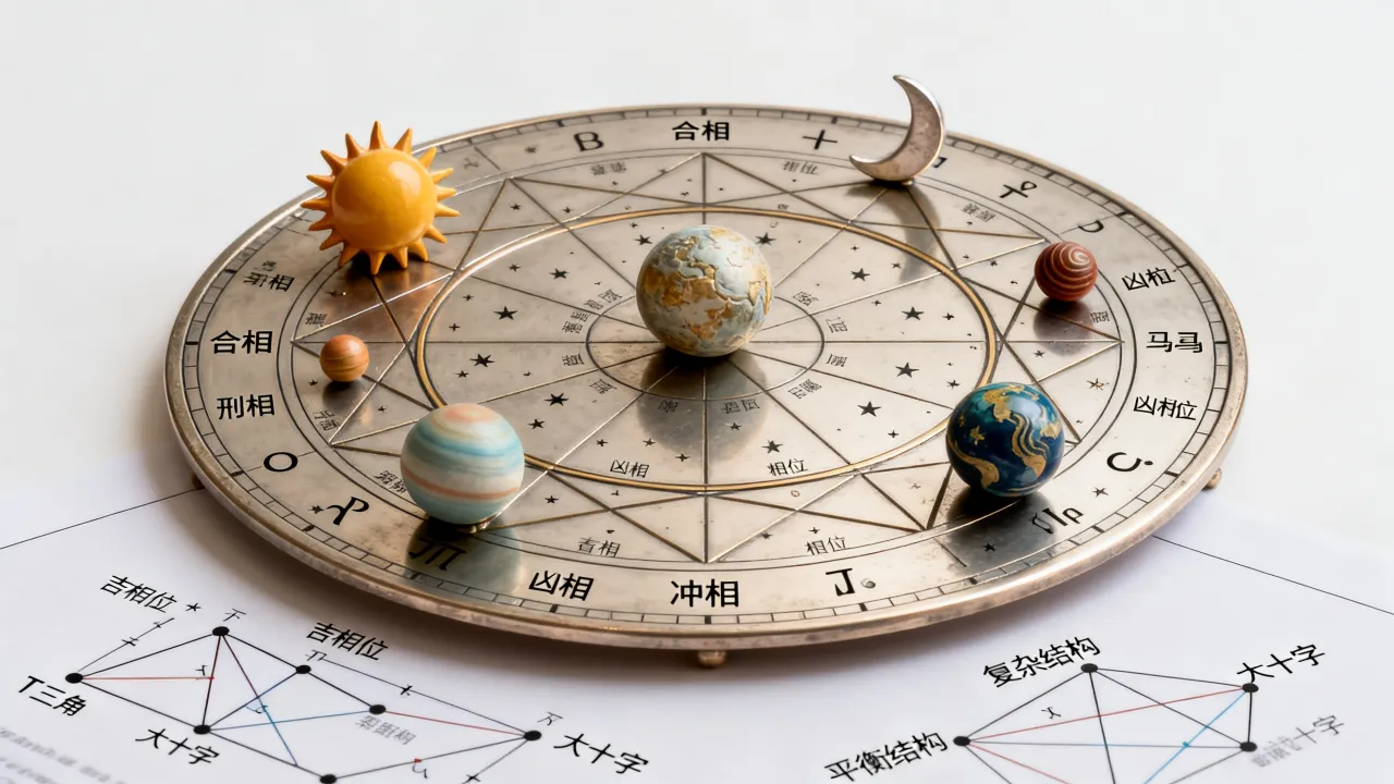 占星结构怎么选吉凶的，占星相位吉凶如何判断