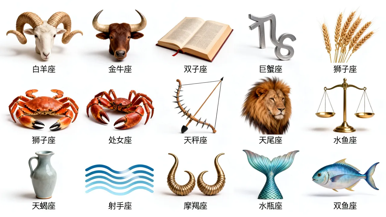 十二星座的秘密图片究竟藏着哪些玄机,准不准? 十二星座的秘密图片究竟藏着哪些玄机,准不准?