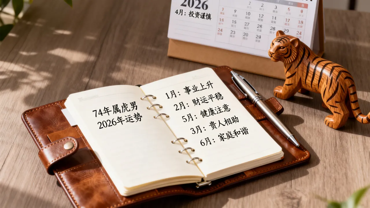 74年属虎男2026年每月运势详解,74年虎年财运如何? 74年属虎男2026年每月运势详解,74年虎年财运如何?