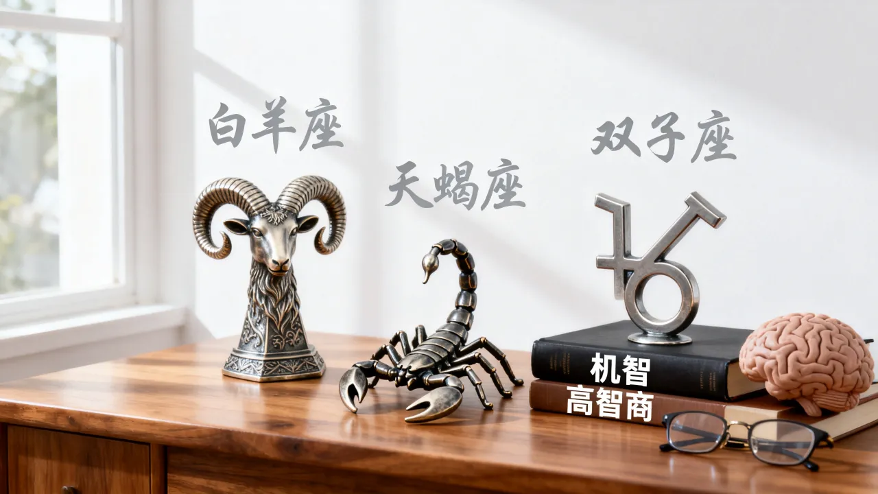 十二星座谁最机智?为什么这三个星座智商最高 十二星座谁最机智?为什么这三个星座智商最高
