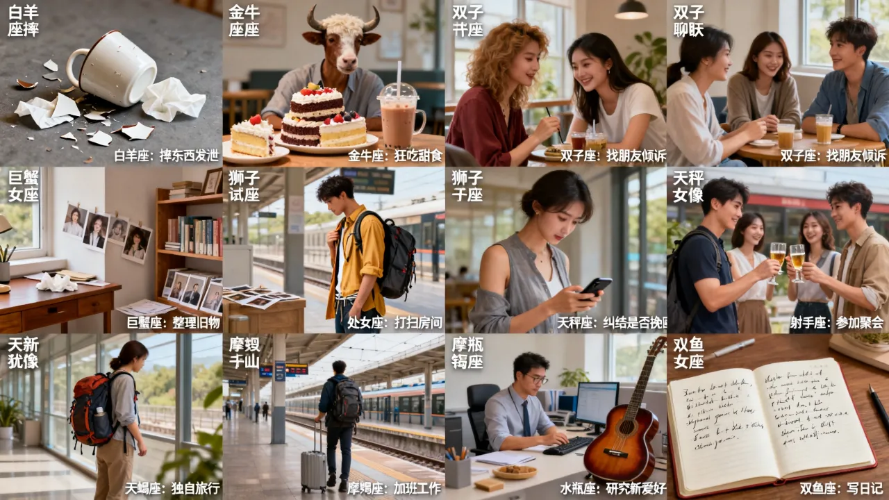 十二星座失恋后都有哪些行为?如何走出阴影? 十二星座失恋后都有哪些行为?如何走出阴影?