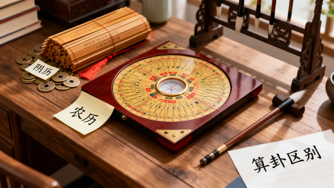 算卦用农历还是阴历,哪种更准?农历阴历算卦区别详解 算卦用农历还是阴历,哪种更准?农历阴历算卦区别详解