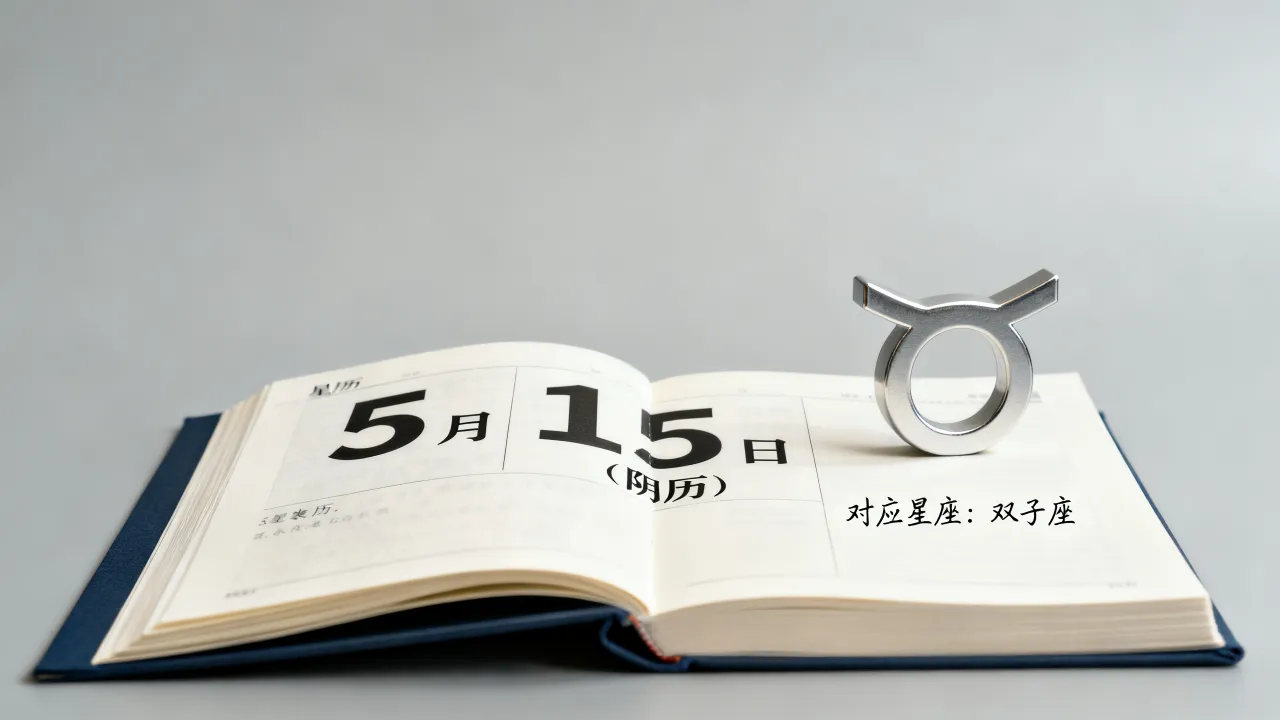 5月15阴历是什么星座?阴历五月十五对应的星座是哪个 5月15阴历是什么星座?阴历五月十五对应的星座是哪个