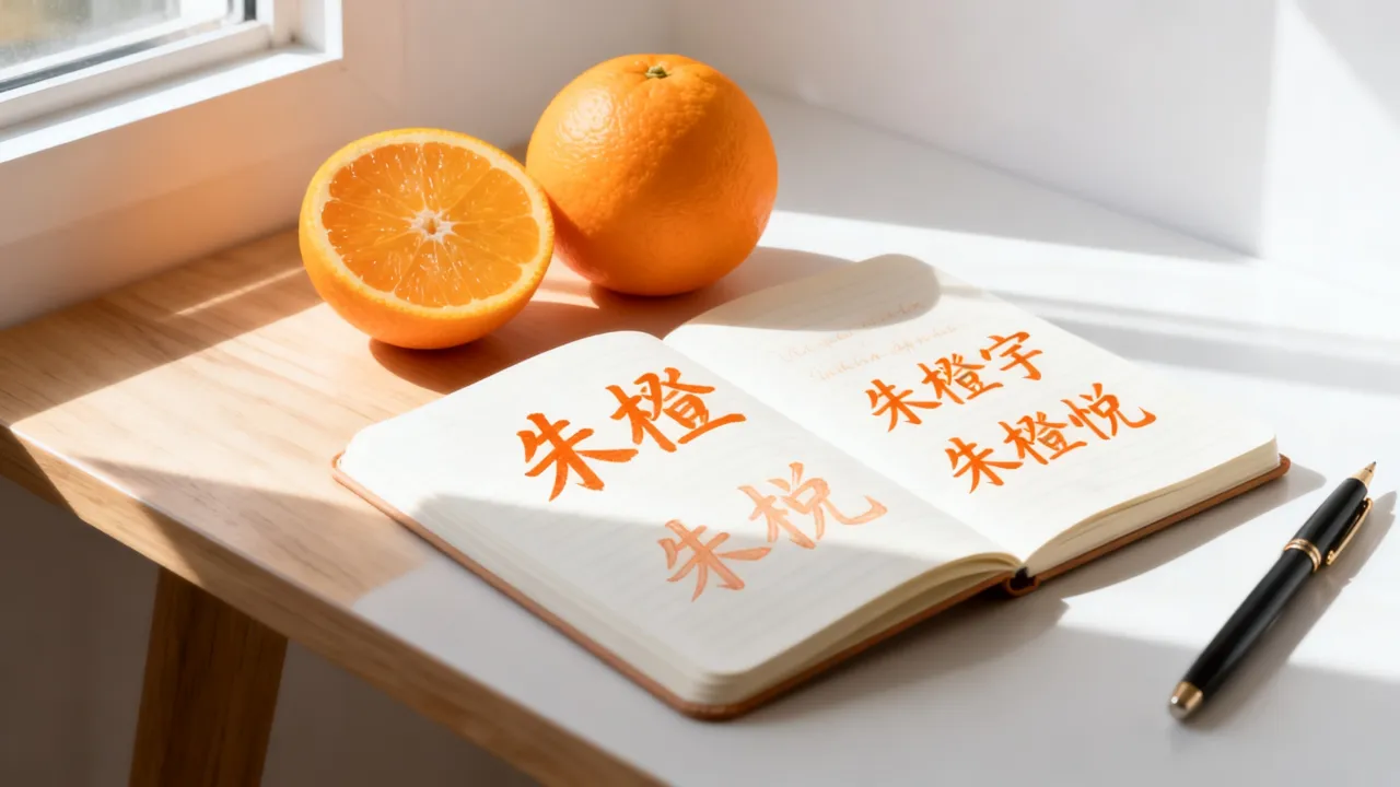 朱姓宝宝名字带橙字怎么起,朱什么橙好听 朱姓宝宝名字带橙字怎么起,朱什么橙好听