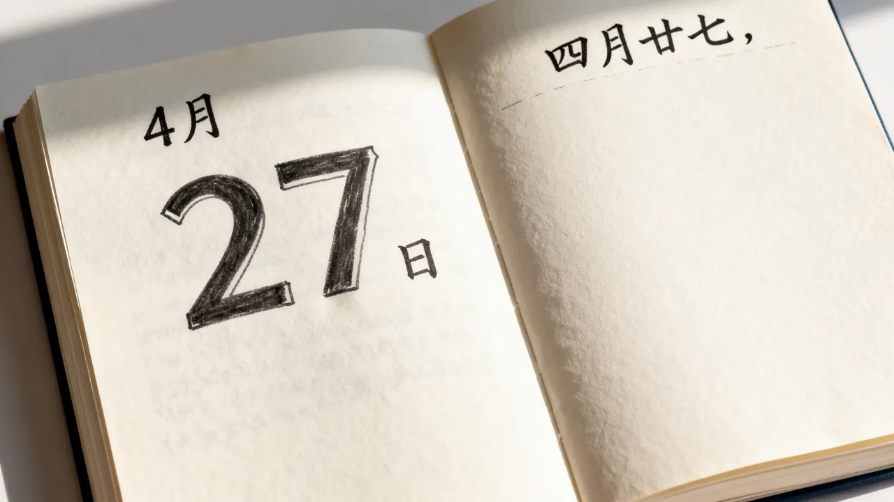 4月27号阴历是什么日子,农历四月二十七对应的公历日期是几号? 4月27号阴历是什么日子,农历四月二十七对应的公历日期是几号?