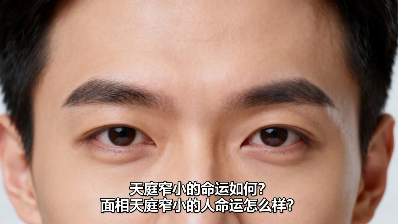 天庭窄小的命运如何？，面相天庭窄小的人命运怎么样？