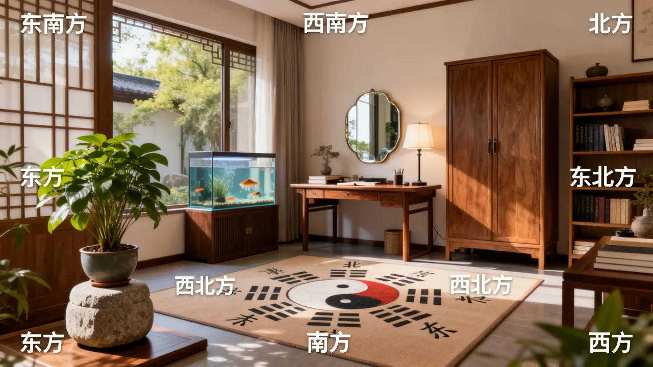 四方八向吉凶怎么看,房屋八个方位风水禁忌详解? 四方八向吉凶怎么看,房屋八个方位风水禁忌详解?