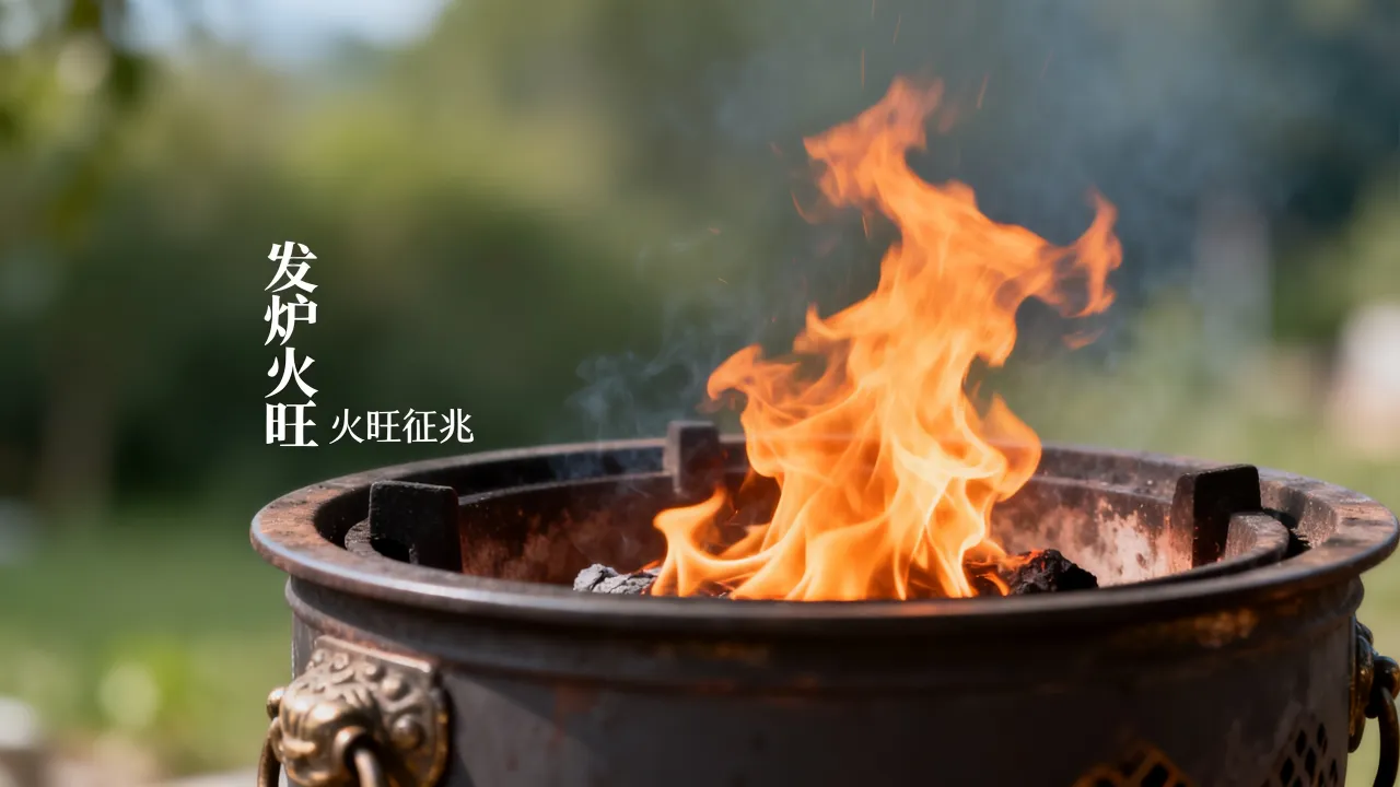 发炉怎么看吉凶图解，发炉火旺是什么征兆
