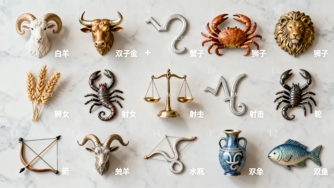 PK十二星座谁最强？十二星座对战实力排名大揭秘