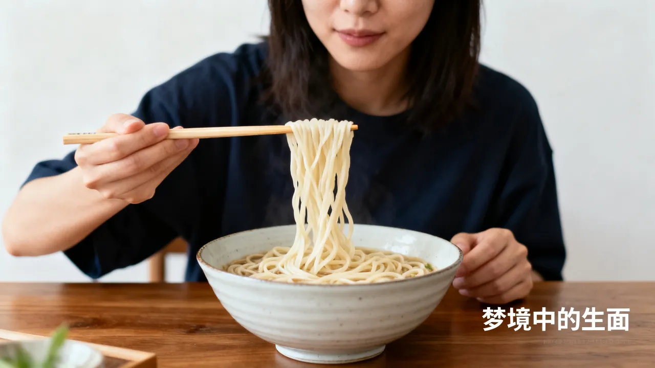 梦到吃生面意味什么，梦见吃生面有什么预兆？