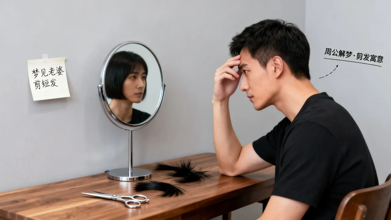 梦见老婆剪短发什么寓意,周公解梦有预示吗 梦见老婆剪短发什么寓意,周公解梦有预示吗