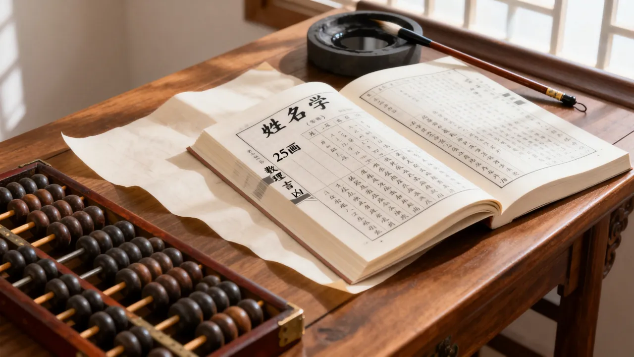 25划什么命运？姓名学25画数理吉凶详解