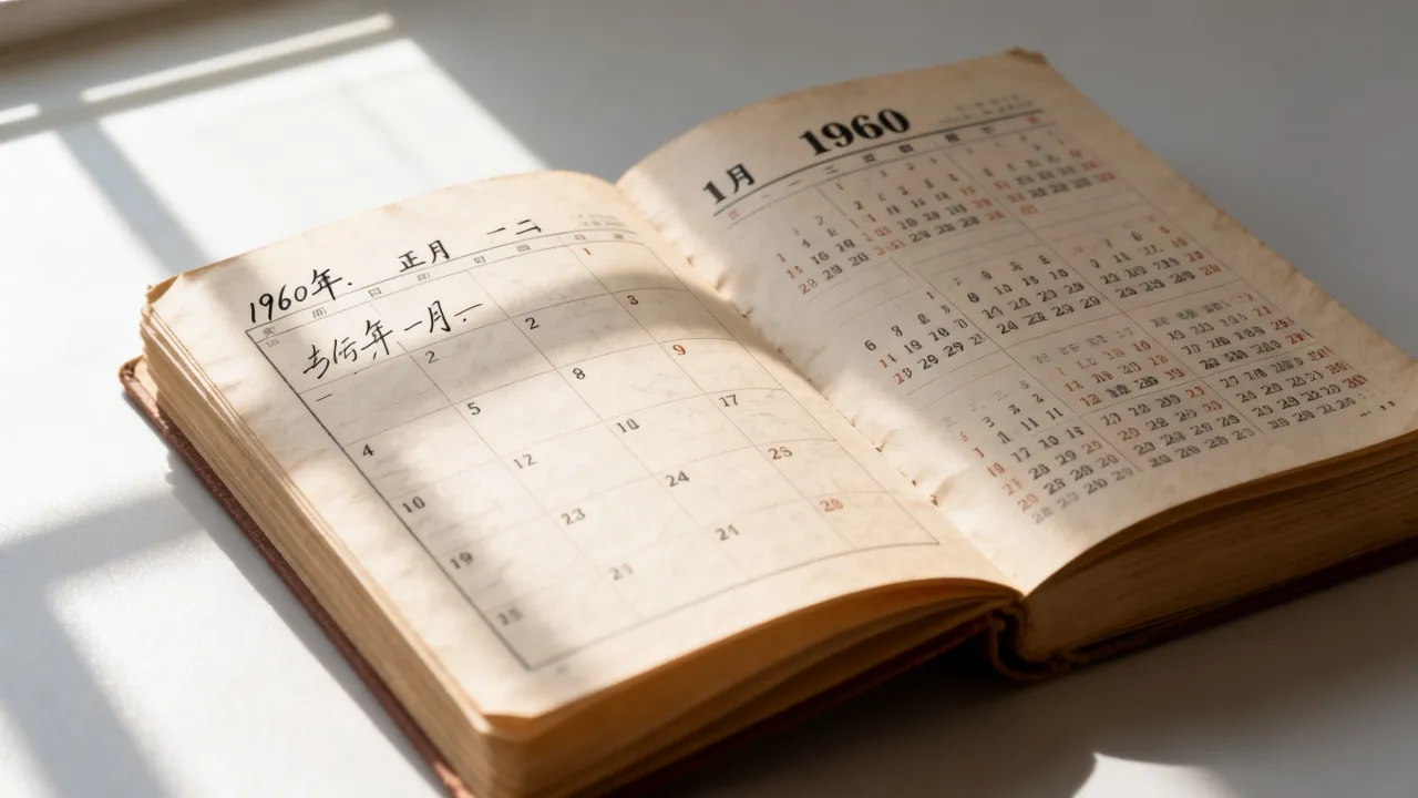 1960年的阴历是什么,1960年农历阳历对照表怎么查 1960年的阴历是什么,1960年农历阳历对照表怎么查