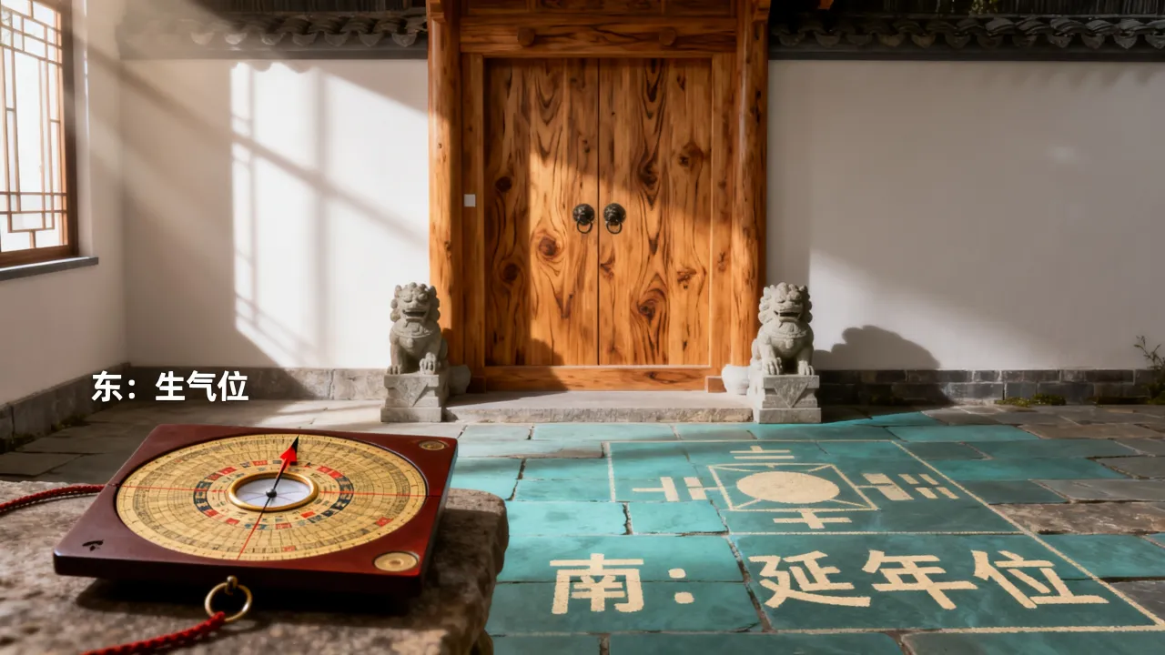 风水方位怎么确定吉凶，住宅大门朝向哪个方位最旺财