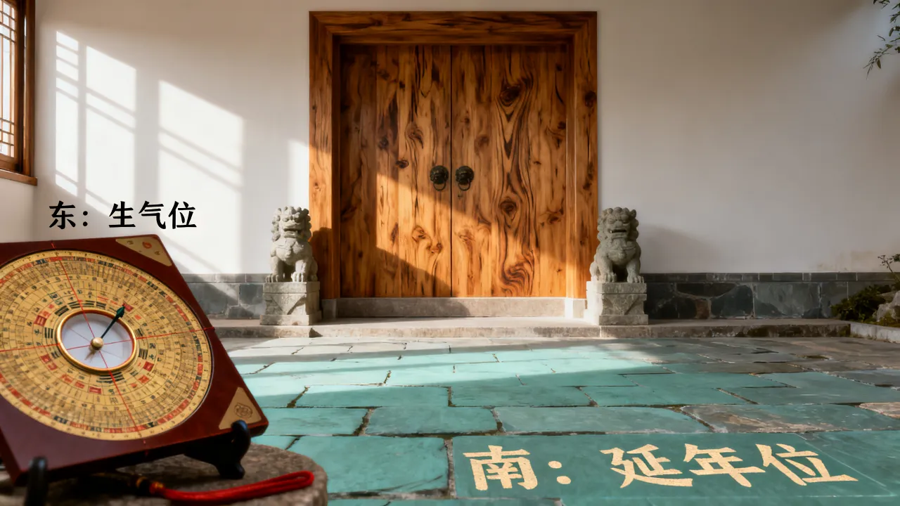 风水方位怎么确定吉凶，住宅大门朝向哪个方位最旺财