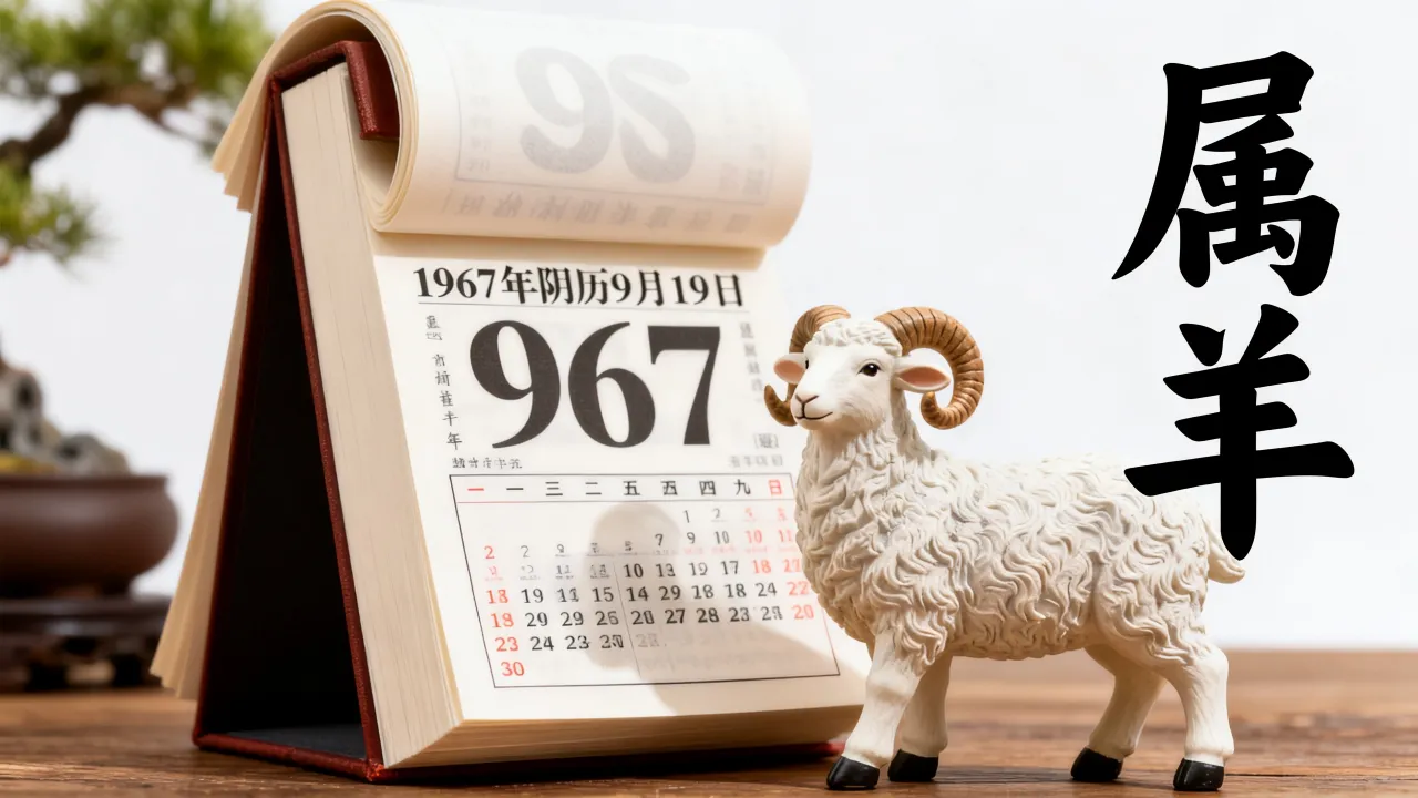 1967年阴历9月19日是什么命,属羊人命运如何 1967年阴历9月19日是什么命,属羊人命运如何