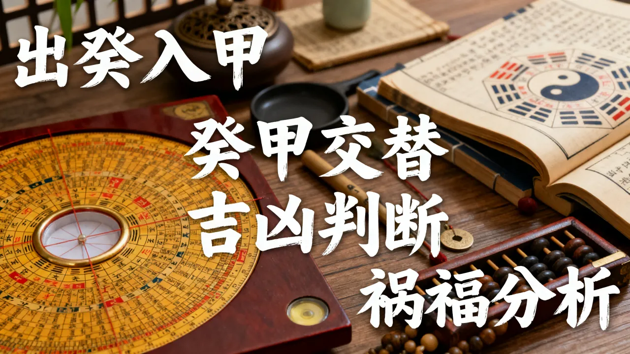 出癸入甲怎么判断吉凶,怎么看癸甲交替祸福好坏 出癸入甲怎么判断吉凶,怎么看癸甲交替祸福好坏