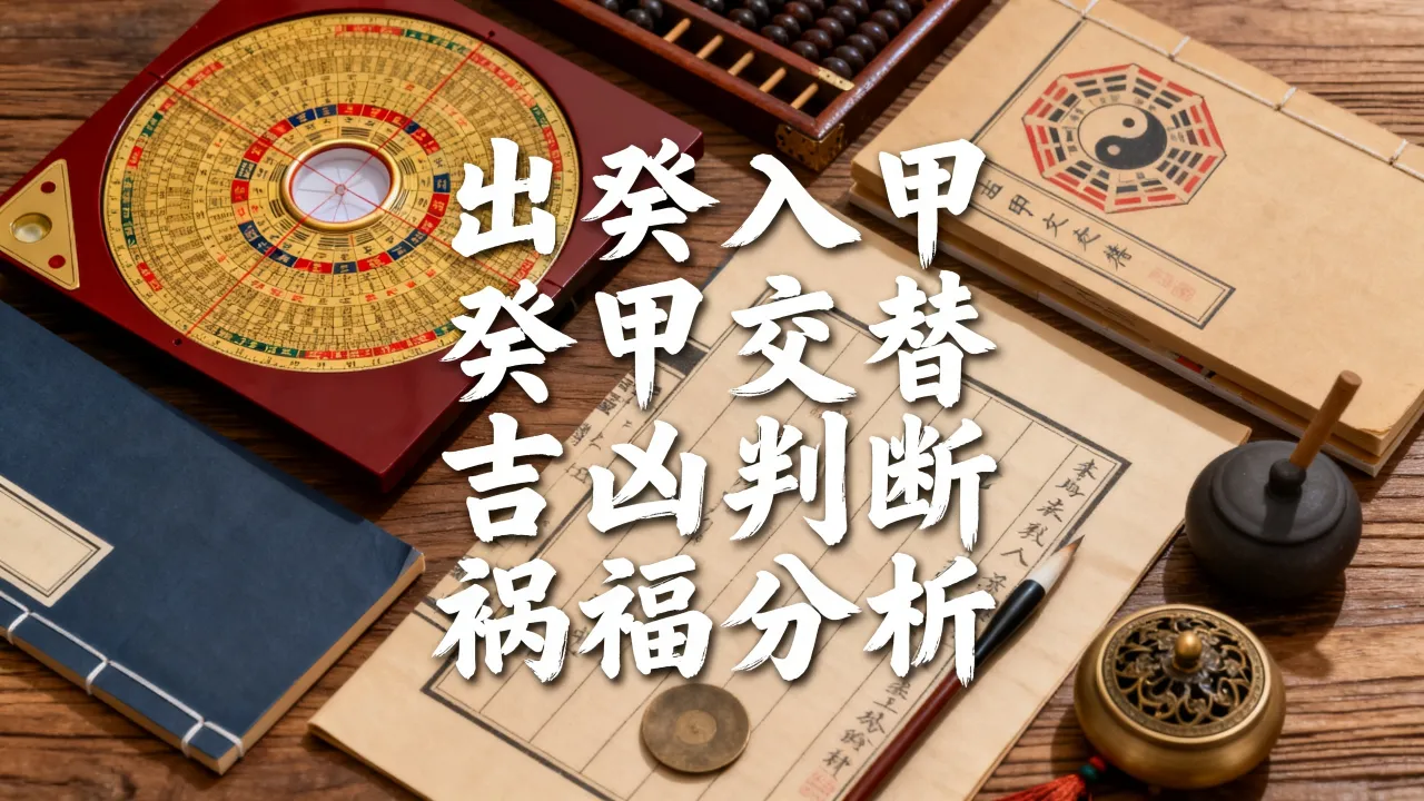 出癸入甲怎么判断吉凶，怎么看癸甲交替祸福好坏