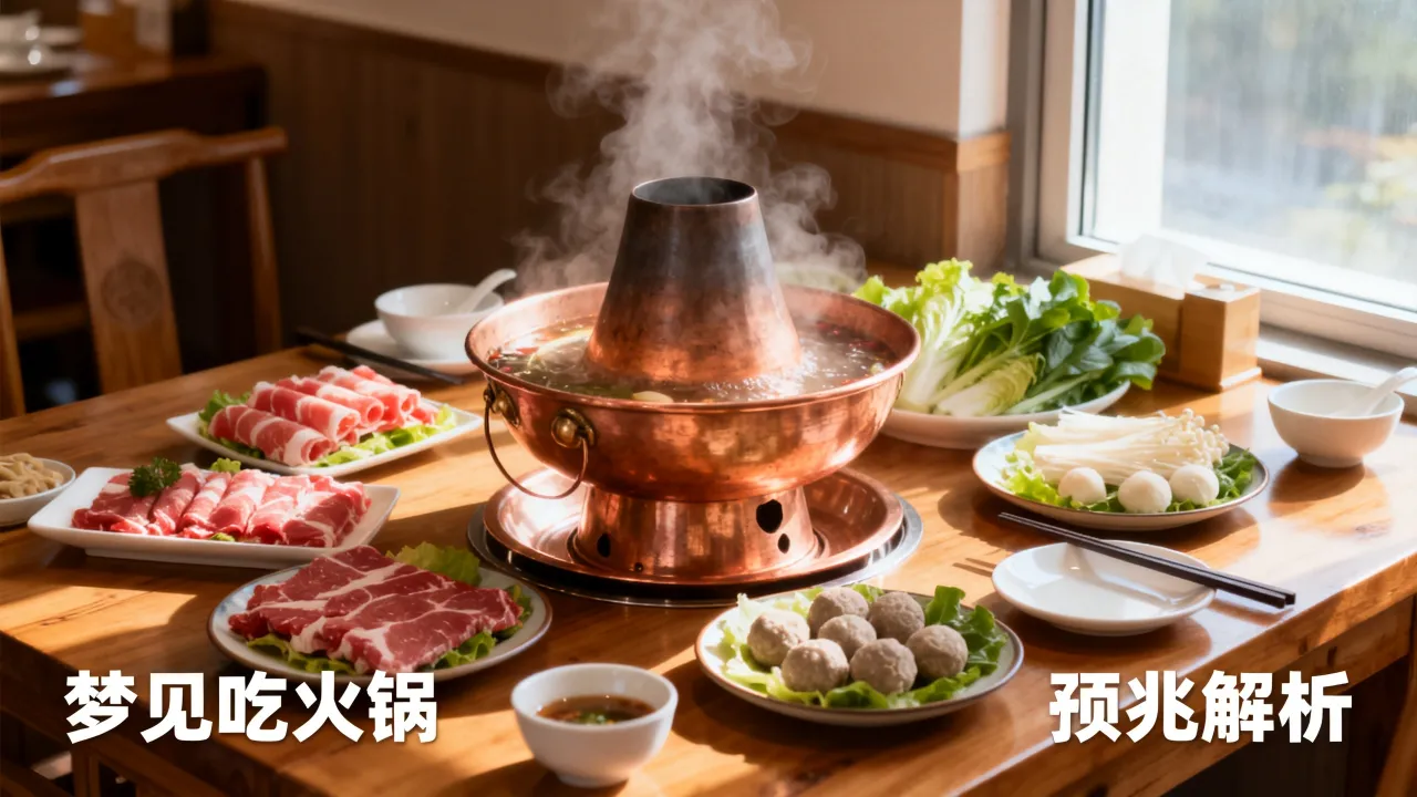 梦见吃火锅是什么意思?做梦梦到吃火锅预兆好坏,周公解梦准吗? 梦见吃火锅是什么意思?做梦梦到吃火锅预兆好坏,周公解梦准吗?