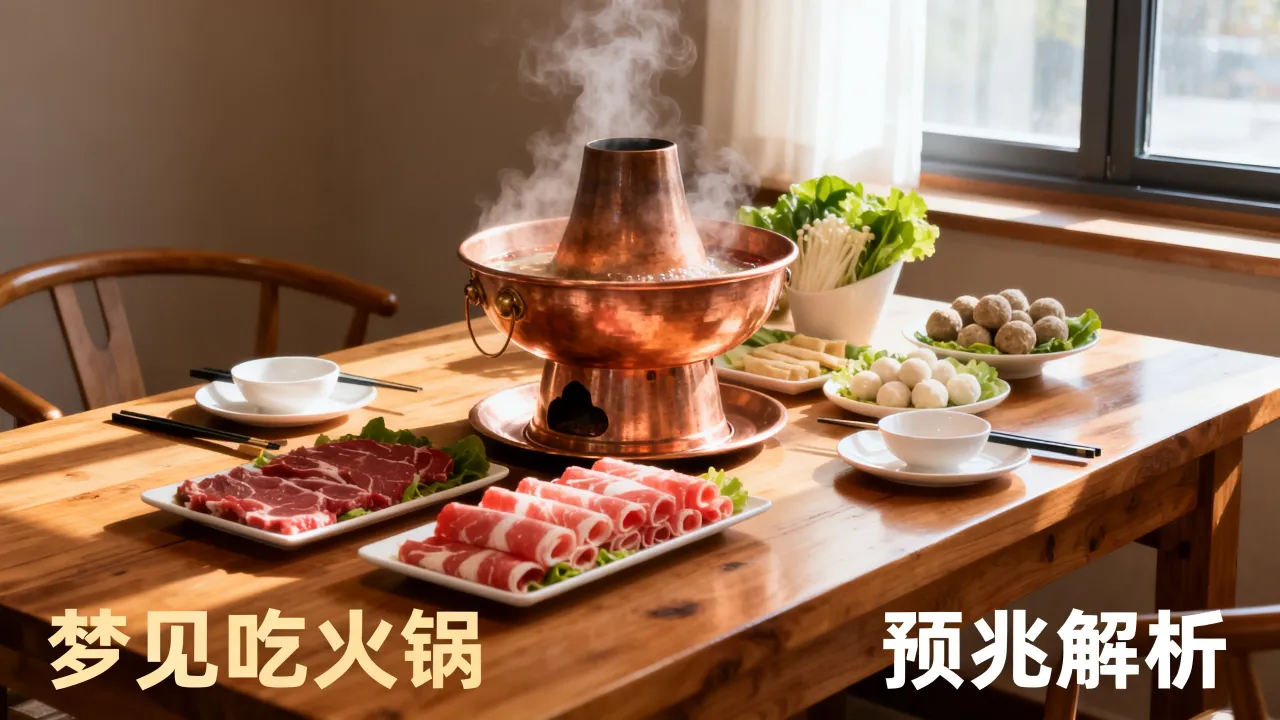 梦见吃火锅是什么意思?做梦梦到吃火锅预兆好坏,周公解梦准吗? 梦见吃火锅是什么意思?做梦梦到吃火锅预兆好坏,周公解梦准吗?