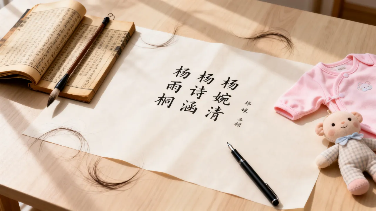 女宝宝姓杨怎么起名？杨姓女孩起名大全有哪些优雅好听名字？