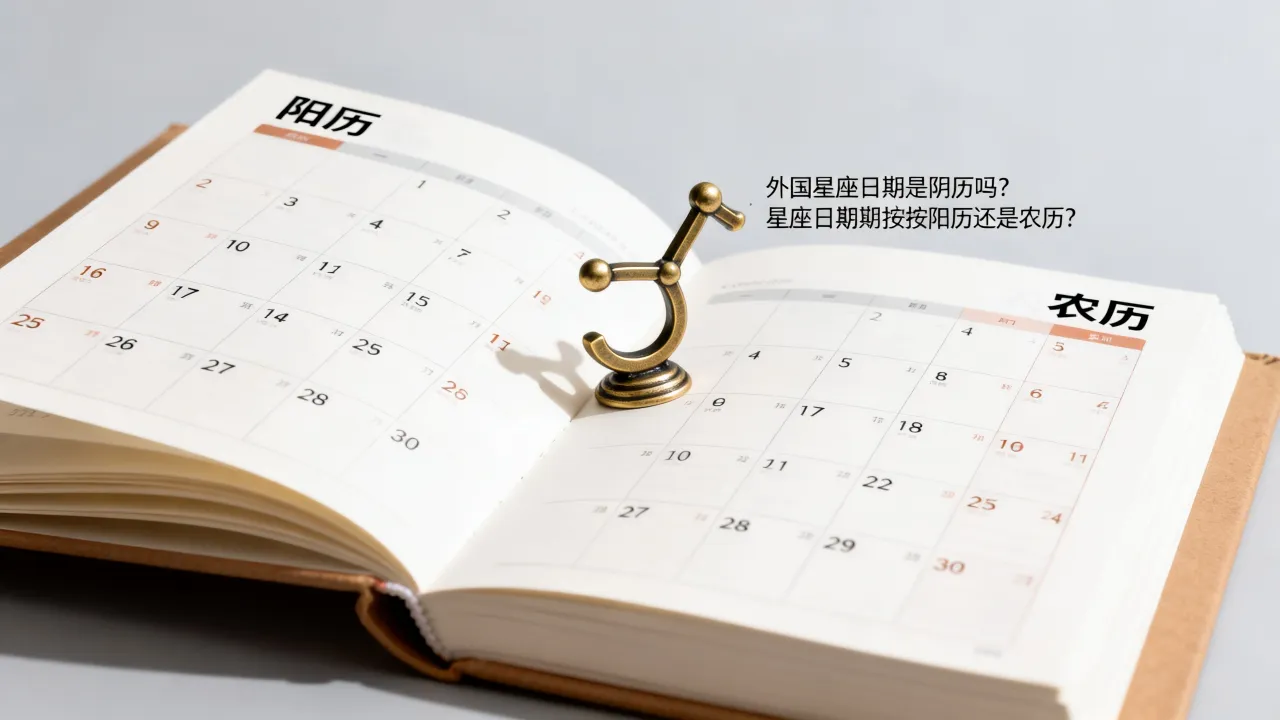 外国星座日期是阴历吗，星座日期到底按阳历还是农历算？