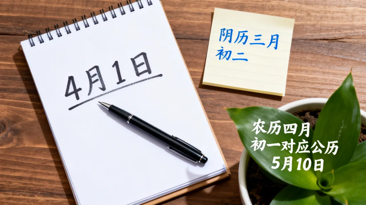 4月1日阴历是几月几号,农历四月初一对应公历哪一天 4月1日阴历是几月几号,农历四月初一对应公历哪一天