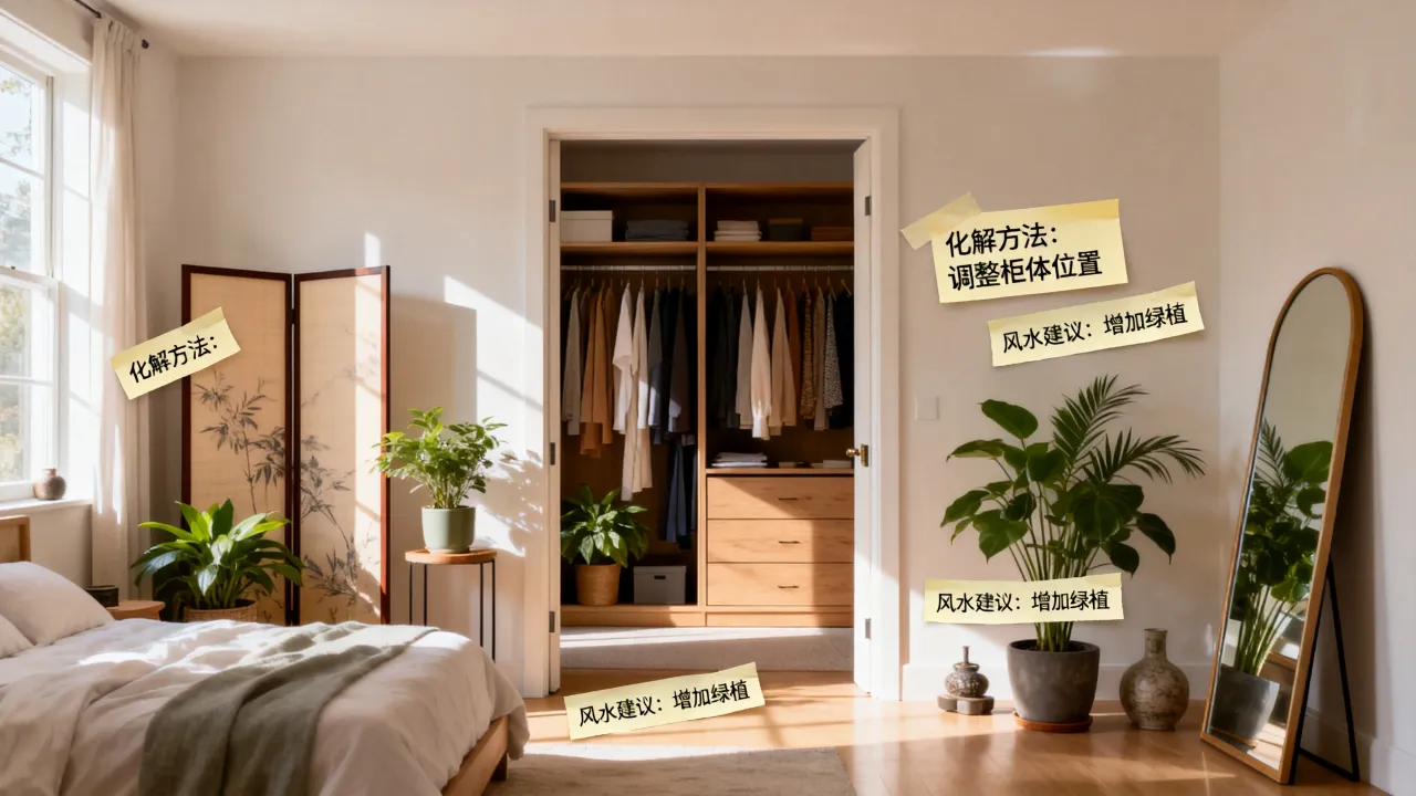 开门见柜怎么化解吉凶,卧室开门见柜风水破解方法有哪些? 开门见柜怎么化解吉凶,卧室开门见柜风水破解方法有哪些?