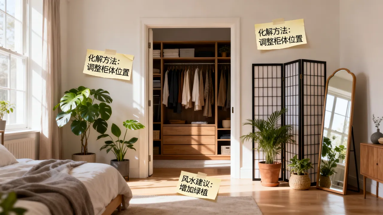 开门见柜怎么化解吉凶,卧室开门见柜风水破解方法有哪些? 开门见柜怎么化解吉凶,卧室开门见柜风水破解方法有哪些?