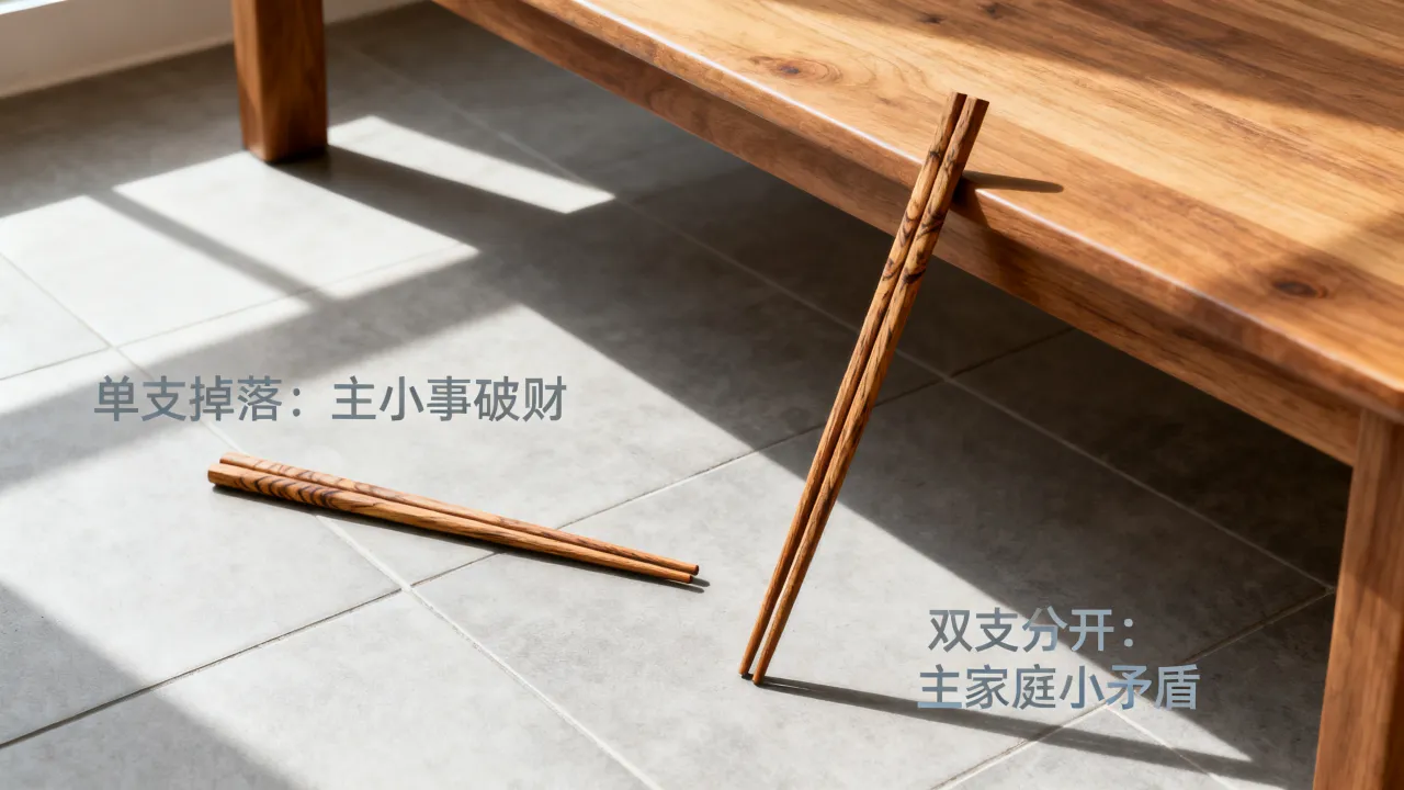 丢筷子怎么看吉凶,丢筷子掉在地上预示什么? 丢筷子怎么看吉凶,丢筷子掉在地上预示什么?