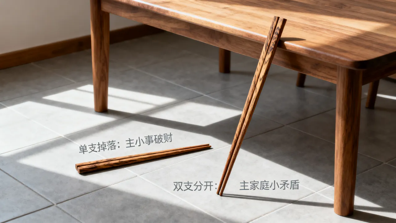 丢筷子怎么看吉凶,丢筷子掉在地上预示什么? 丢筷子怎么看吉凶,丢筷子掉在地上预示什么?