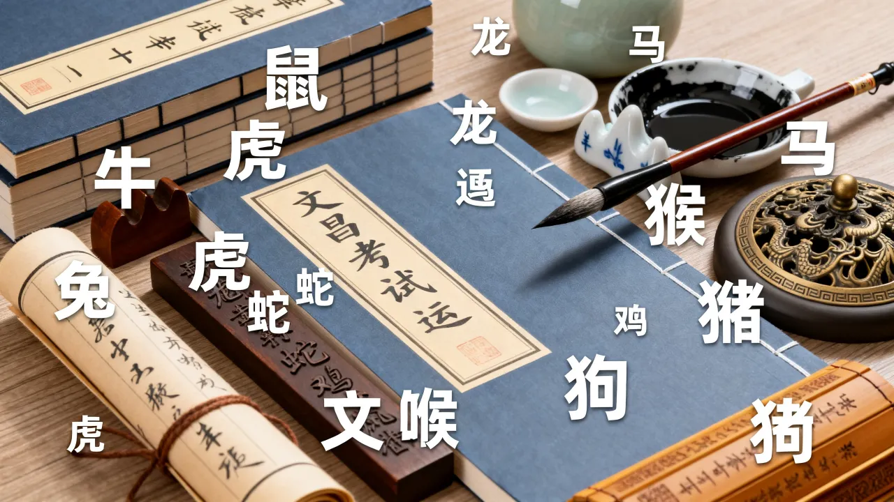 2026蛇年十二生肖文昌考试运排行榜,哪个生肖逢考必过? 2026蛇年十二生肖文昌考试运排行榜,哪个生肖逢考必过?