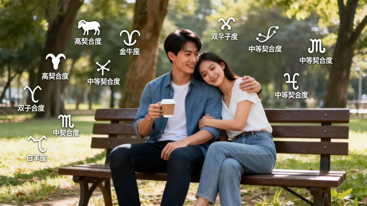 十二星座情侣缘分有多深?测测你们的契合度 十二星座情侣缘分有多深?测测你们的契合度