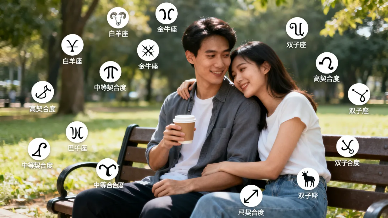 十二星座情侣缘分有多深?测测你们的契合度 十二星座情侣缘分有多深?测测你们的契合度