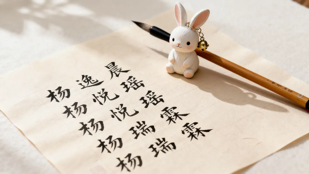 杨姓兔宝宝怎么起名,杨姓兔宝宝取什么名字好 杨姓兔宝宝怎么起名,杨姓兔宝宝取什么名字好