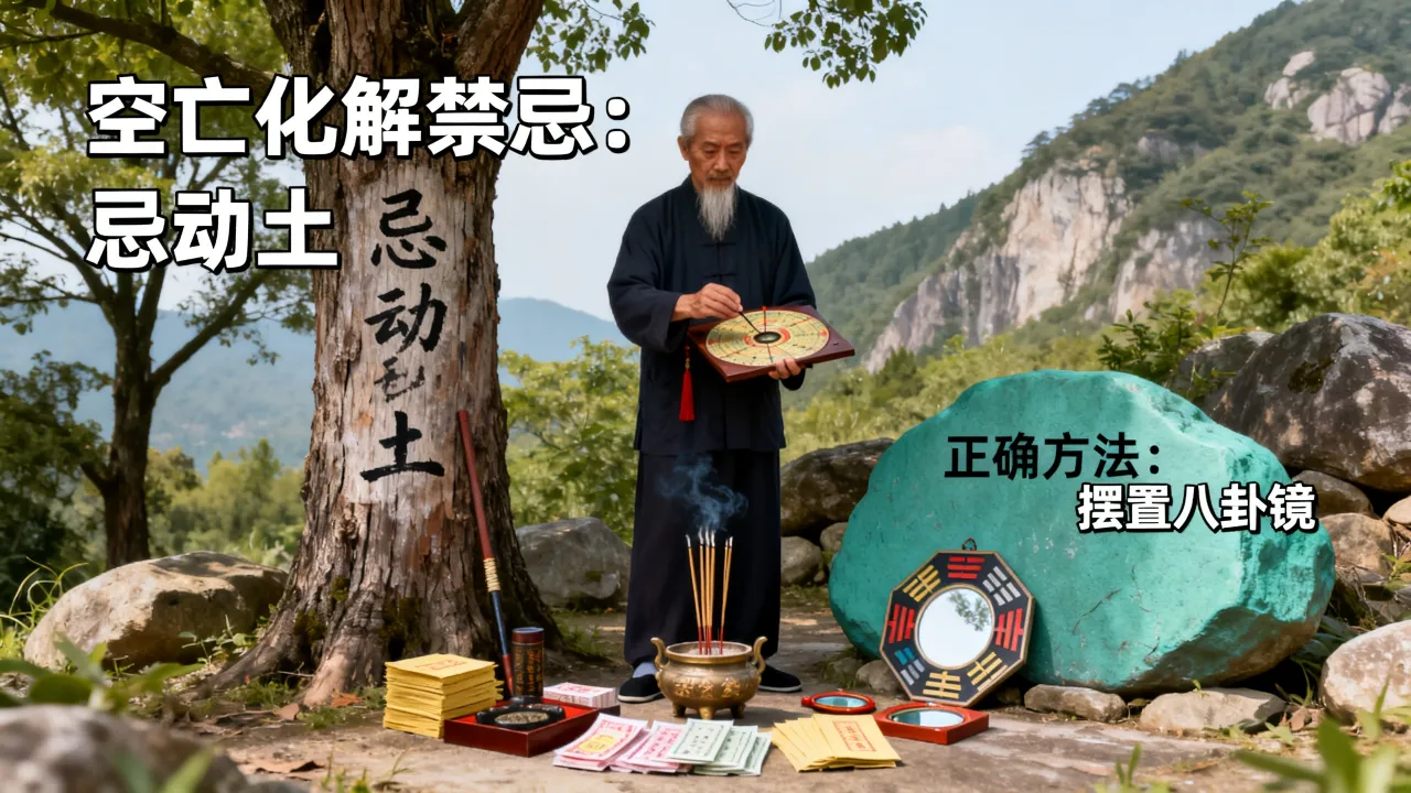 阴宅空亡怎么化解吉凶，风水先生教你正确化解方法与禁忌
