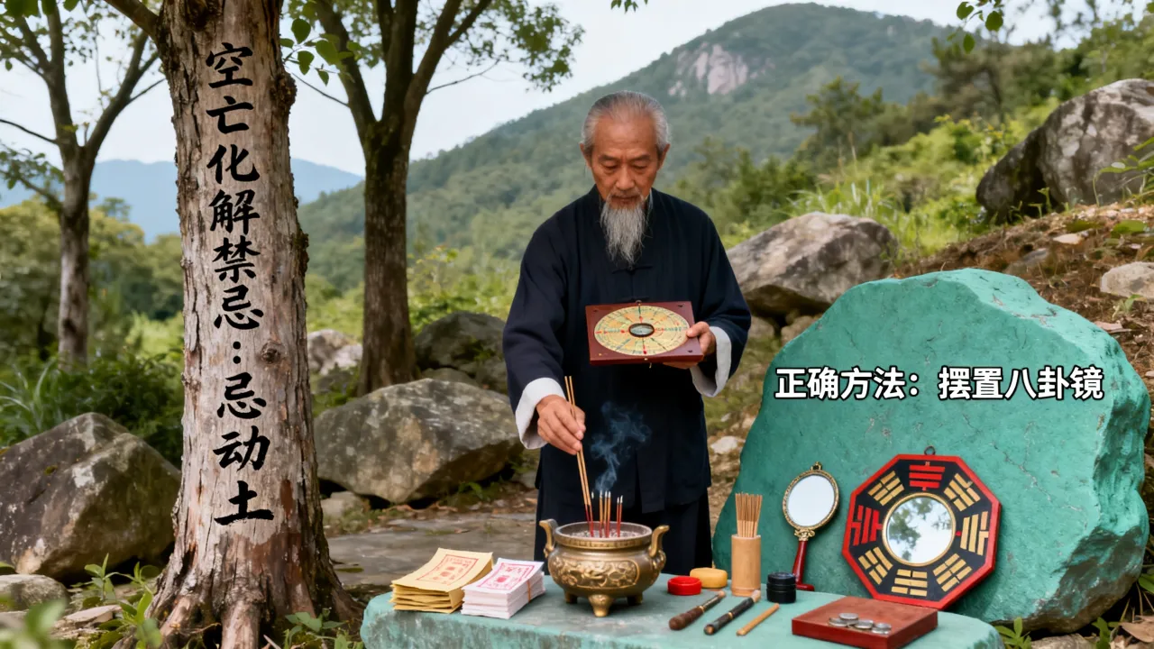 阴宅空亡怎么化解吉凶，风水先生教你正确化解方法与禁忌