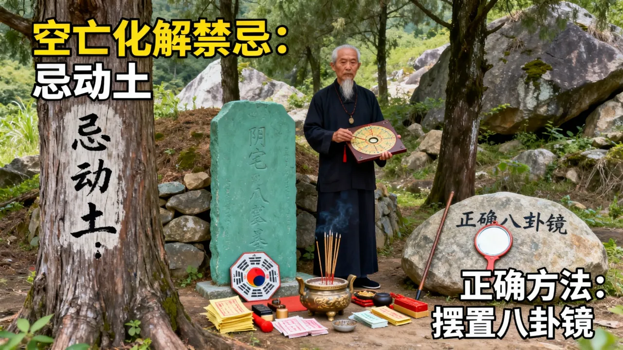 阴宅空亡怎么化解吉凶，风水先生教你正确化解方法与禁忌
