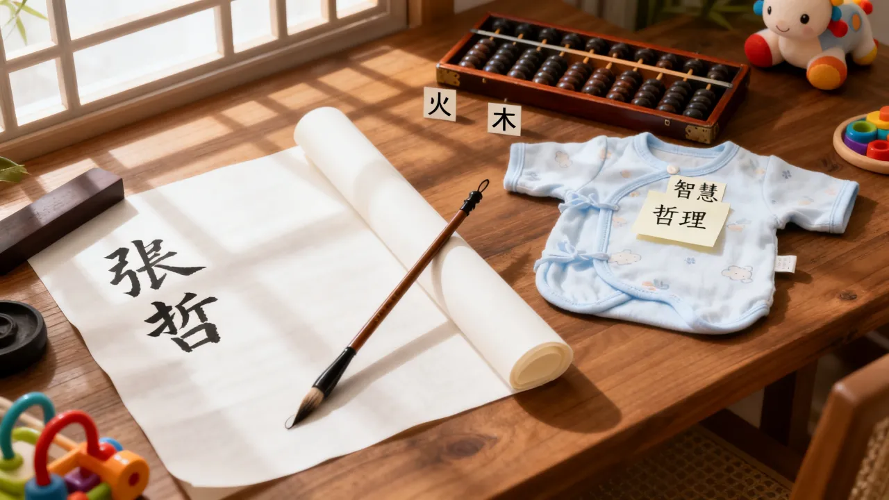 宝宝起名张哲什么好，张哲名字寓意和五行八字怎么样