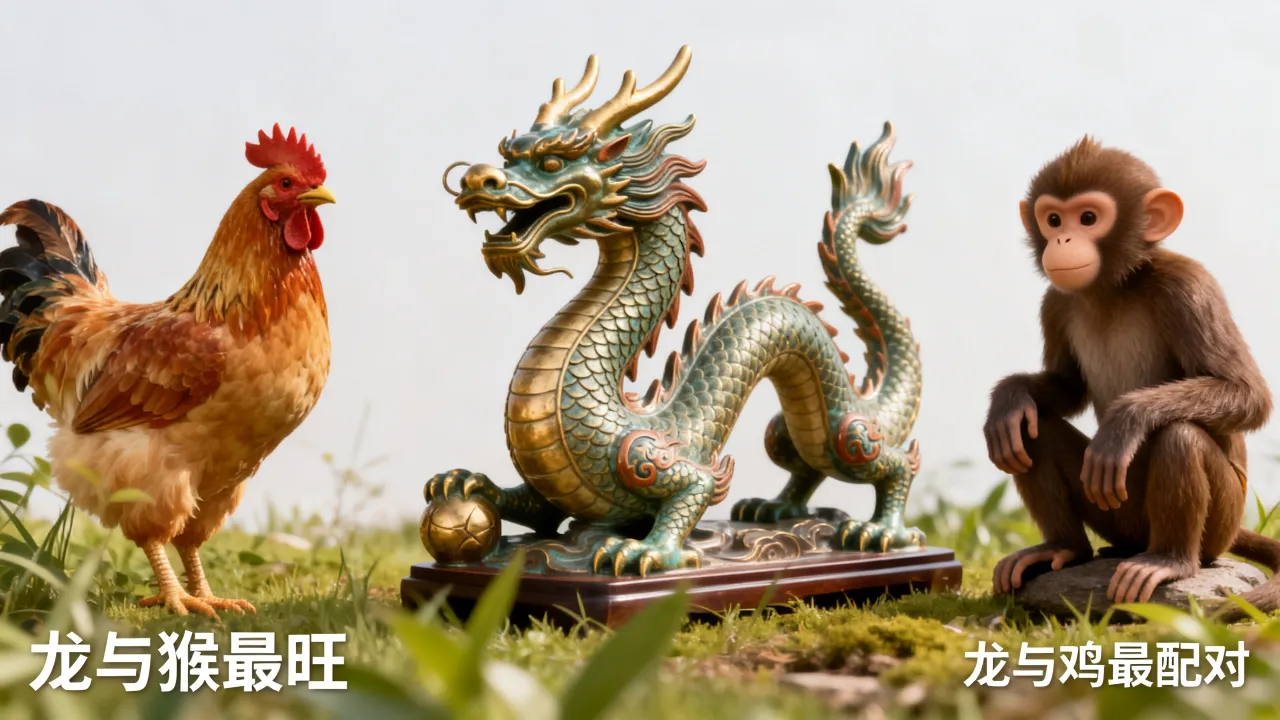 龙与属啥最配对呢,属鸡属猴谁最旺龙? 龙与属啥最配对呢,属鸡属猴谁最旺龙?
