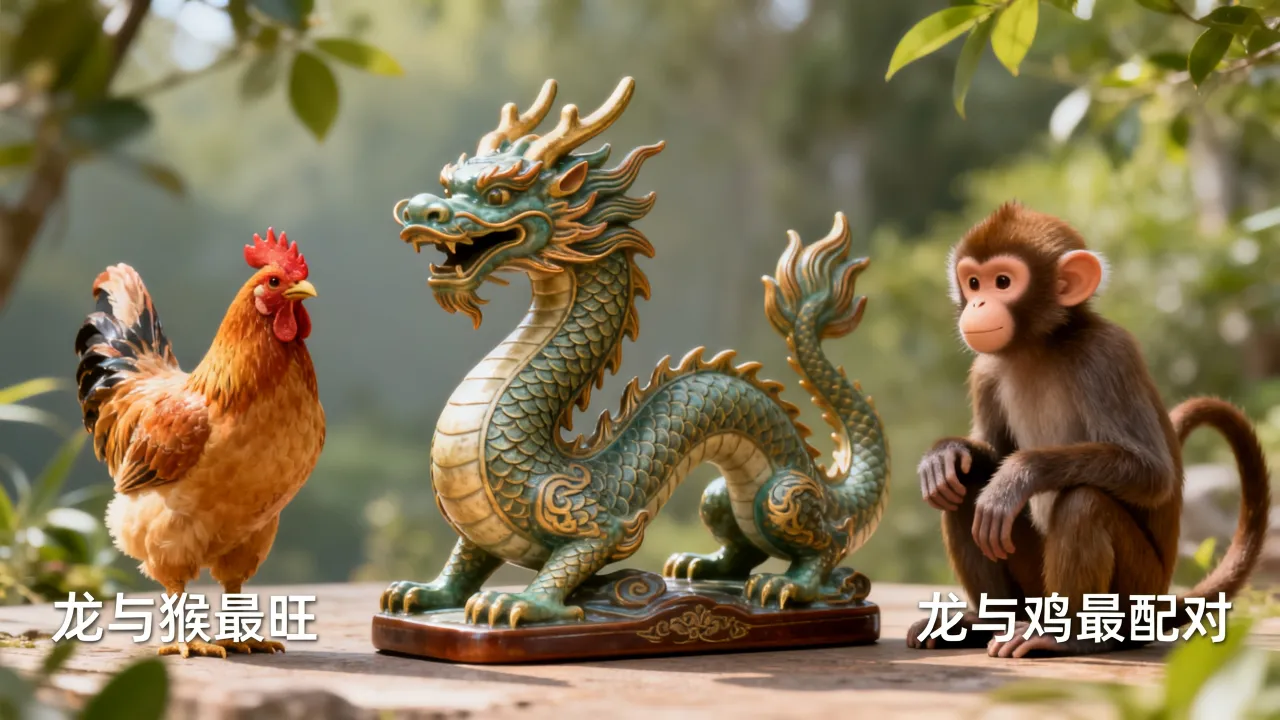 龙与属啥最配对呢,属鸡属猴谁最旺龙? 龙与属啥最配对呢,属鸡属猴谁最旺龙?