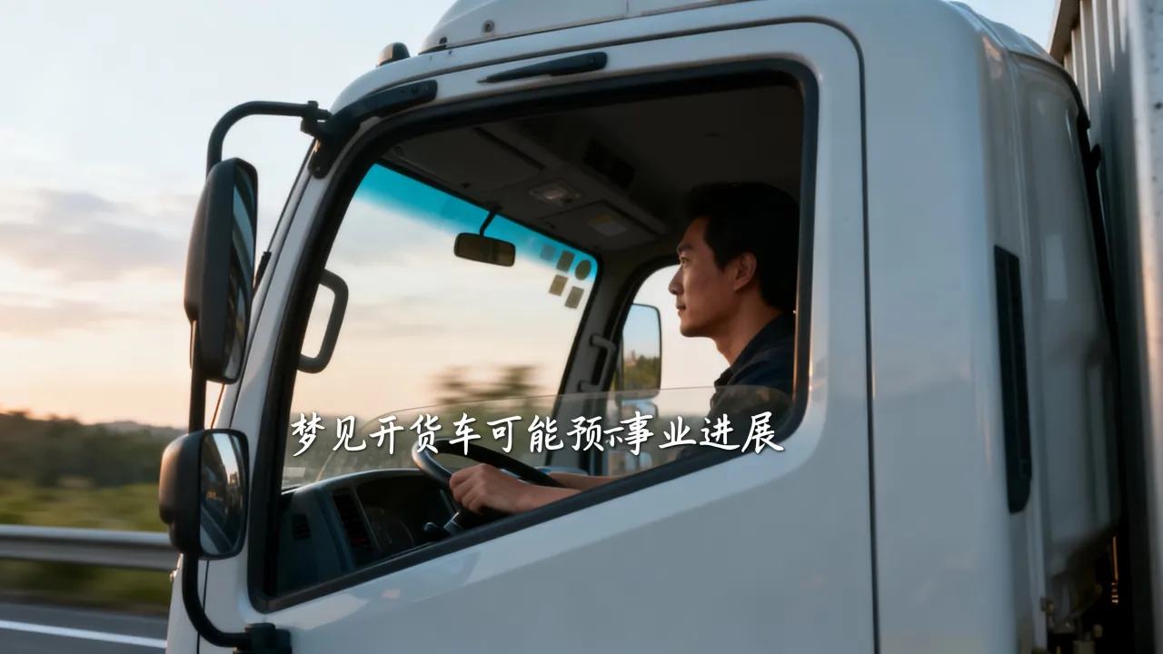 梦见做货车有何寓意，梦见开货车是什么预兆呢？