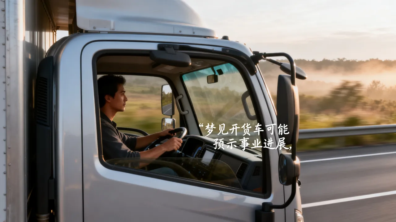 梦见做货车有何寓意，梦见开货车是什么预兆呢？