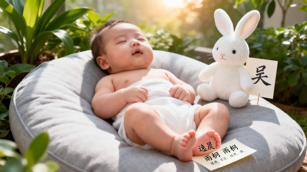 兔年吴宝宝起名怎么样，属兔吴姓宝宝取名有什么讲究？