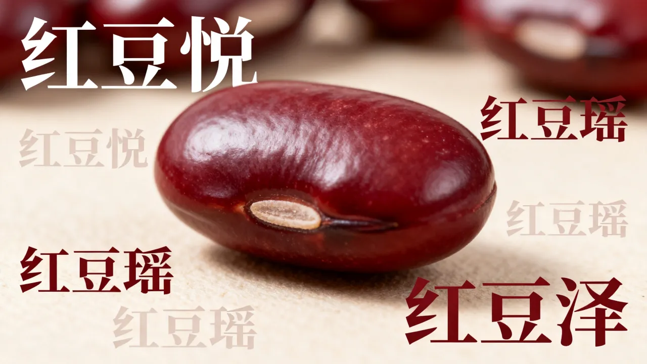 宝宝起名红豆怎么起名，红豆起名配什么字好听