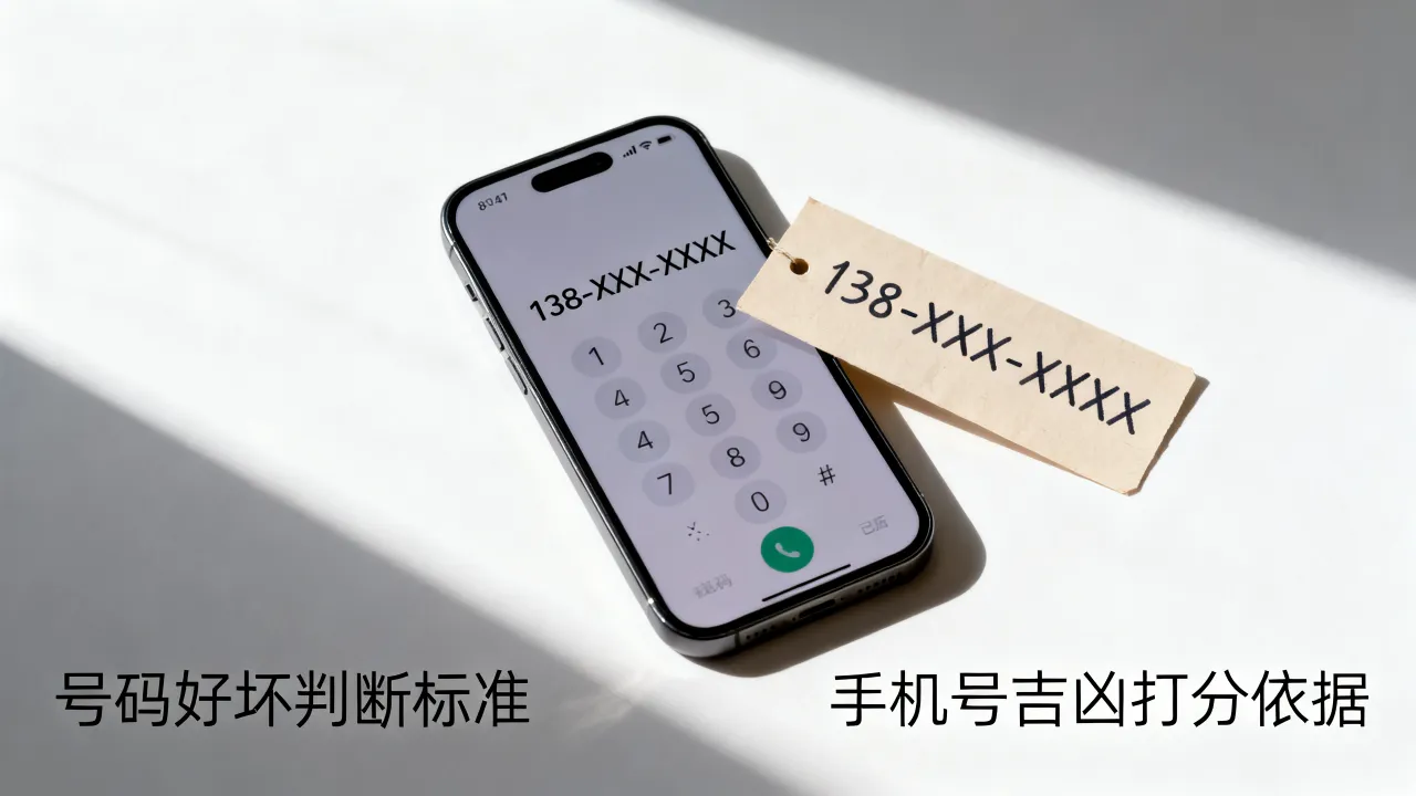 手机号吉凶打分准确吗，怎么判断手机号码好坏？